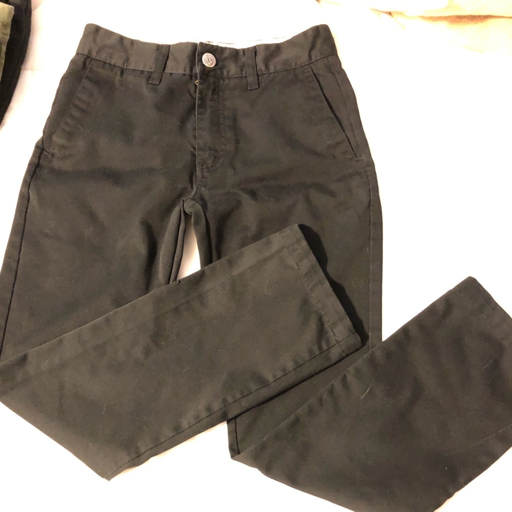 Volcom Black Pants Size 10 Waist 25